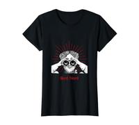 Bird Nerd Woman Binoculars Value Graphic T-Shirt, Women, Black, S