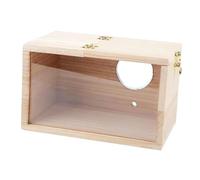 Bird Nest Box, Parakeet Nest Box, Parrot Mating Cage - Wooden Parakeet Breeding Box, Bird Nest House, Parrot Breeding Mating Box for Parakeet