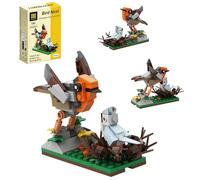 Bird Nest Building Set Creative Custom Display 131Pcs Home Decor Model