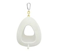 Bird Nest - Egg Shape Hammock House Cave, Relaxing Bird Hut Hiding Spot, Warm Snuggle Plush Tent Bed, Hanging Winter Sleep Sanctuary Nesting Box, Parakeet Cage Accessories For Conure Cockatiel Canary