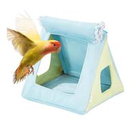 Bird Nest for Cage - Parakeet Bed Cockatiel Hut Bird Cages Hammock,Four Seasons Parrot House Accessories for Home, Pet Room, Bedroom, Cafe