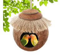 Bird Nest For Cage - Parakeet Nest | Coco Birds House, Cute Appearance Parrots Parakeet Conures Cockatiel Small Animals House Pet Cage Habitats Decor