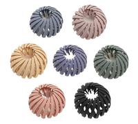 Bird Nest Hair Clip, 7-Piece Lazy Bird Nest Plate Hairpin, Expandable Hair Bun Maker, Non-Slip Hair Clips, Lazy Bird Nests Hair Accessories for Women and Girls