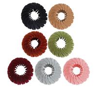 Bird Nest Hairclip - Bird Nest Hairpin - 7 Piece Plate Hairpin - Ponytail Holders Scrunchies, Hair Accessories for Thick Thin Hair - Expandable Hair Bun Holder - Bird Nest Hairclip for Women and Girls