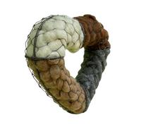 Bird Nest - Heart-Shaped Reusable Birdhouse Pet Cave, Nesting House Design, Easy Mount Hanging Function, Safe Shelter Feature for Sparrow, Lovebird, Cockatiel, Bird, Home