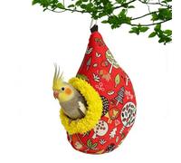 Bird Nest House - Anti-Pecking Bite Safe, Cage Bird Home with Winter Sleeping, Resting Breeding Cockatiel Conure Lovebird Canary, Indoor Outdoor Pet Accessory, Feathered Friend Shelter for Birds