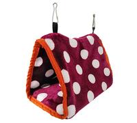 Bird Nest House Cages Nests Pets Parrot Hammock Hanging Bed Plush Winter Warm Cage Tent A S(D,L)