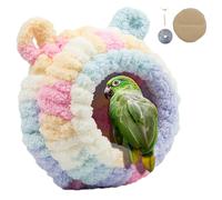 Bird Nest House | Soft Bird Sleeping Hut Small House-Creative Winter Warm Parrot Nest House For Small Birds