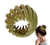 Bird Nest Ponytail Holder Anti-Skid Velvet Bun Clip