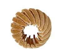 Bird Nest Ponytail Holder Velvet Fabric Anti-Skid Grip Thin-Thick Tresses