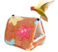 Bird Nest Snuggle Hut | Warm Winter Hammock House for Parrots & Small Pets | Soft Cotton Cuddle Nest for Lovebirds, Hamsters & Cockatiels, Hanging Bed for Cage Comfort & Resting Spot