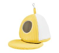 Bird Nest Warm Winter Pet Shelter, Cosy Soft Cave | Ideal Bed for Parrots, Parakeets, Cockatios, Adjustable Ón that Permannis and Yacos, Indoor Use