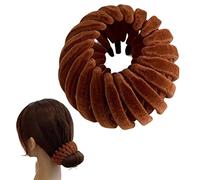Bird Nested Ponytail Catchers - Vintage Stretchable Ponytail Holder, Magicals Velvet Hair Claw | Three Rows Of Teeth Styling Hair Clips, Bird Nest Magic Hair Clip for Long Short Curly Straight