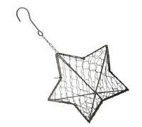 Bird Nesting Material Holder, Handmade Star Bird Nesting Box, Hummingbird Nest Material Cage Holder, For Garden Yard Backyard Home Resting Place