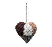 Bird Nesting Material Holder, Hummingbird Nesting Storage, Heart Shape Design, Garden Supplies | Winter Birdhouse Feature Included, Outdoor Garden