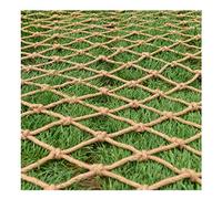 Bird Netting,Heavy Duty Hemp Rope Net for Birds & Child Safety - Railing Protection Netting for Playsets & Treehouses 2x3m (6.56x9.84ft) 12x12cm Grid Size