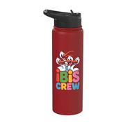 Bird Nice Retro Artistic Vivid Colorful Detailed Modern Ibis Stainless Steel Insulated Water Bottle