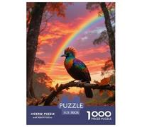 Bird of Paradise 1000pc Puzzle Visual Challenge For All Ages Mind Booster Bird Great Display Option 38x26cm/1000pcs
