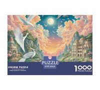 Bird of Paradise Dancing 1000 Pieces Premium Jigsaw Animal Age 12+ Quirky, Abstract Design, Home Decoration, Educational, Challenging 38x26cm/1000pcs