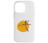 Bird Of Paradise Flower Paradisaeidae Case for iPhone 14 Pro Max