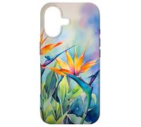 Bird of Paradise Flower Watercolor Case for iPhone 17