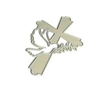 Bird of Peace Die Cut Crossed Metal Embossing Stencils Carbon Steel Cutting Dies for Card Making Scrapbooking Craft Crafting Dies for Cardstock Paper