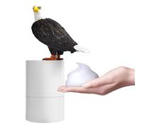 Bird of Peace Soap Dispenser - Decorative Swan Shape, Infrared Triggered Pump, Manual Press Without Pump, Hygiene Aid to Stop Flow, Placement of the Worktop