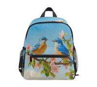 Bird on A Branch Toddler Backpack Preschool Backpack Boys Girls Kids Kindergarten School Bag for 3-8 Years