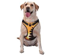 Bird On Stone Sunset No Pull Dog Harness Adjustable Reflective Oxford Easy Control Medium Large Dog Harness