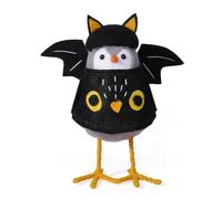 Bird ornament of Kuuleyn Halloween, Bird Doll of the Ghost Festival, Window Exhibition, Party Decoration, Table Adorno, for the Halloween Carnival party, decoration of the tray of (negro)