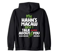 Bird Owner Birdkeeping Birdkeeper About You Hahn´s Macaw Zip Hoodie