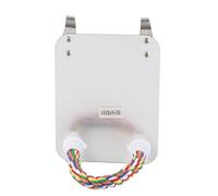 Bird Parrot Cotton Rope Stand Toy Set with Stainless Steel Mirror Chewing Biting Play Gym Activity Center for Medium Large Birds Macaws Cockatoos African Greys Stainless Steel