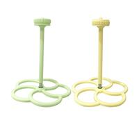 Bird Perch - 19x19x23cm 3D Printed Rotating Biřd Percħ | Interactive Spinner Toy Stand | Windmill Style Funny Birđ Peř | Cage Accessory For Cockatiel Conure Budgerigar Canary Pigeon Lovebird Small M