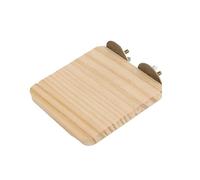 bird perch 1PCS Pet Bird Parrot Wood Platform Stand Rack Toy Hamster Branch Perches For Cage Toys 3 Sizes Station Board(TYPE06)