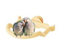 Bird Perch - Climbing Standing Accessory for Paw Grinding, Cage Training with Exercise Function, Parakeet Toy for Cockatiel Conure Finch Lovebird Macaw, Eco Friendly Wood Waterproof