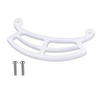 Bird Perch Extension, 5.31x1.57x0.2in Bird Feeder Perch Extender with Screws Bird Feeder Accessories Compatible with Bird Buddy Bird Feeder (White)