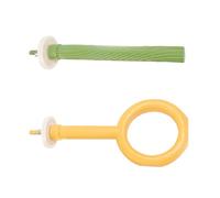 Bird Perch Grinding Toy Molar Chew Perch Beak and Tooth Care Chew Toy Multiple Size Toys Cage Mount