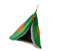 Bird Perch Hammock Stick Tent For Parrots Conure Supplies Budgies Furry Blanket For Small Parrots Toy Bird Swing Bed