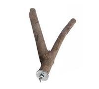 Bird Perch Natural Wood Stand Wooden Standing Climbing Paw Grinding Toy For Birds Cage Accessories Bird Chew Toy For Parrot Toys Budgies Cockatiel Parrots Parakeets Love Birds Cage Wooden Parrot