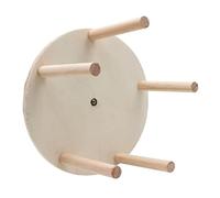 Bird Perch Nature Wood Stand For Parrotss Conure Supplies Budgies Wheel For Small Parrotss Rack Toy