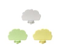 Bird Perch Platform, 3Pcs PLA Cloud-Shape Parrots Grinding Stand Non-Slip Birds Perch Stands Toy for Budgies, Cockatiels, Parakeets, Lovebirds