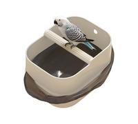 Bird Perch Stand - 13x17x10cm Bird Cage Accessories | Non-Slip Portable Play Stand |Toy Boredom Breaker For, Cockatiels, Conures, Finches, Indoor And Outdoor Use