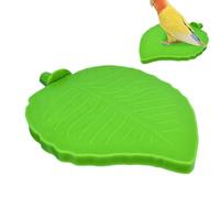 Bird Perch Stand,Leaves Shape Exercise Stands for Parrot - Pet Supplies, Claw Grinding Perch for Sparrow Parakeet Budgies Conures Cockatiels