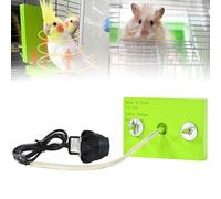 Bird Perch Stand with Warmer, 35-43°C Bird Heat Platform for Cage, 5W 12V Electric Constant Temp Bird Cage Warmers for Pet Parrots, Budgies, Parakeets, Hamsters, Chinchillas