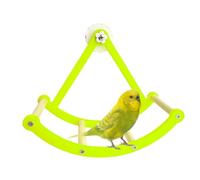 Bird Perch Toy - Wooden Chew Resistant Puzzle Wheel, 3D Printed Activity | Cockatiel Conure Lovebird Parakeet Macaw Finch Cage Training Playtime Mental Stimulation Playtime