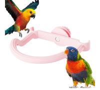 Bird Perch - Waterproof Standing Parakeet Toy for Climbing Exercise, Paw Grinding with Balance Training, Wooden Stand for Cockatiel Conure Lovebird Finch Macaw Birds, 5.75x6.3x1.97 inches