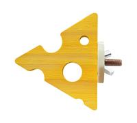Bird Perch - Wood | Cheese Shape Standing, Natural Wood Bird Pe-rch | For Canary Islands Conures House Indoor Garden Outdoor Garden Perch