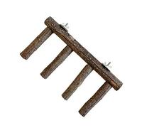 Bird Perch Wood Grinding Stand Parrot Standing Ladder Climbes Toy Nail Trimming Toy For Small Birds Cage Accessories Bird Perches Stand Ladder Cockatiels Conures Parakeets Parrots Cage Nail Grinding