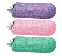 Bird Perches Cage, Ice Cream Resin, 4.72x2.56in Bird Perch Stand, Exercise Toys Parrots, 3x Standing Chewing Perch for Pet Supplies, Cage Accessories, Birds, Small Pets