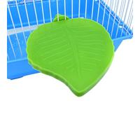 Bird Perches Cage Toy - Bird Toy for Standing with Leaf Shape - Accessories for Ornamental Birds, Claw Care Rod for Sparrows, Budgies, Large Parakeets and Cockatiels
